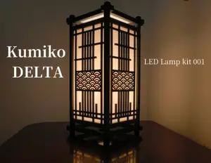 KUMIKO Modular LED Lamp: "DELTA", LEDLampkit001
