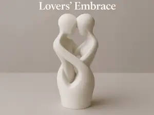 Lovers’ Embrace statue