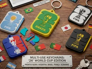 Chaveiro Multiuso Edição Especial Copa do Mundo