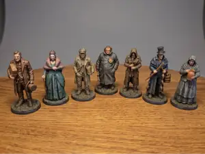Victorian Streets: Somber Denizens NPC set