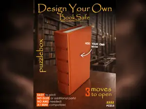 BookSafe | DESIGN YOUR OWN (3 Step Puzzlebox)