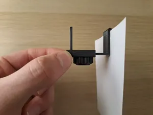 Verstellbarer Zettelhalter /Fotohalter für Monitor