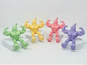 muscular banana Articulated
