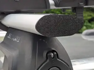 Roof rack bar end caps set