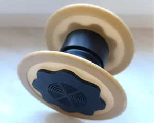 Reducer for large bore coils - Holder for Silica
