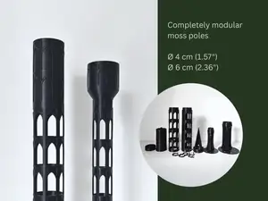 Gothic moss pole - modular plant support