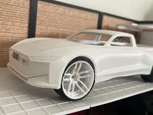 Triaudi truck plus audi= Triaudi rc shell