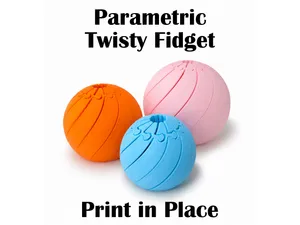 Parametric Twisty Fidget Ball
