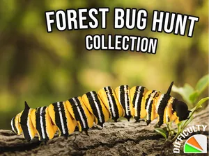 Realistic Flexi Monarch Caterpillar