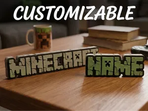 Minecraft Name Personalized 