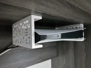 PS5 Slim Digital Edition Desk Under Mount Bracket