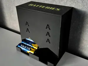 Battery dispenser/organizer V2