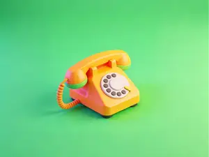 电话-微缩模型家电系列-儿童过家家涂色玩具