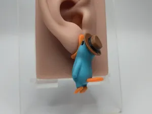 Perry the Platypus Chomper Earrings