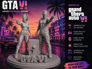 GTA VI - Vice City Heist Diorama