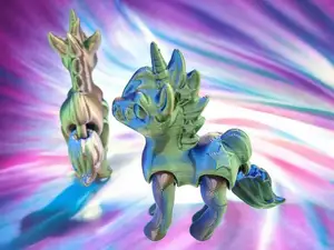 Unicorn Pony Flexible Horse