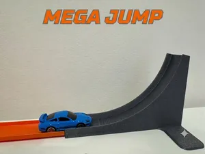 1/64 Rennbahn MEGA JUMP