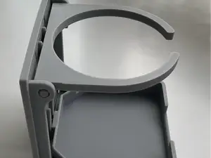 Klappbarer Halter für Getränke Glas Becher