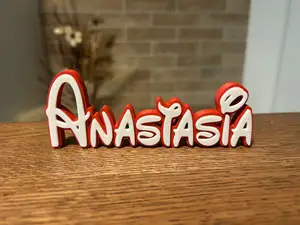 Anastasia Name Disney Sign