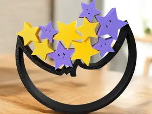 Balance the Stars – Fun 3D Printed Balance Game
