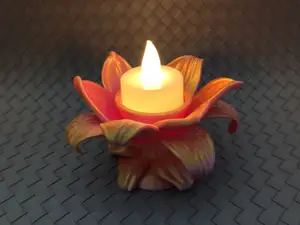 Lily Flower - LED tealight holder