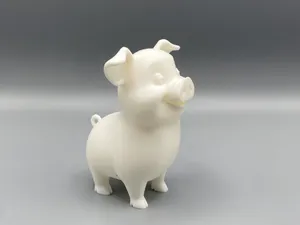 Cute Pig – Unpainted Model for Painting