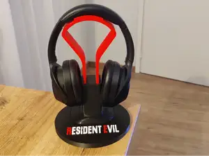 Resident Evil headphone stand.