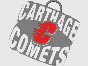 Carthage Comets Necklace Pendant