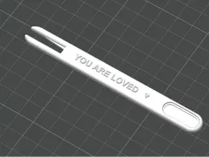 Mini Roach Clip /Smoke Holder Clip / You Are Loved