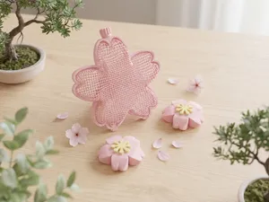 Thermoformed Sakura Flowers / Cherry Blossoms