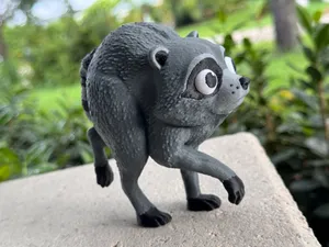 Jimothy the Raccoon - Stylized