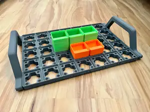 Gridfinity tray for Ikea Samla