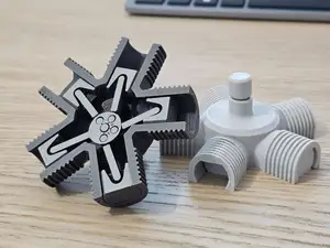 Radial engine (print in place)