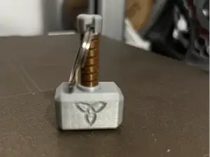 48 minutes - Mjolnir - Thor Hammer Keychain