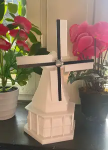 Windmill no Support for Printing Ideal for balconies or gardens or terraces / Windmühle Wind Mühle