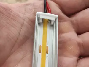 Aluminum profile plug for LED strip