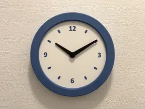 Wall clock Ø22cm