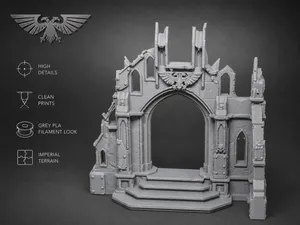 Imperial Ruin Archway - Tabletop Terrain