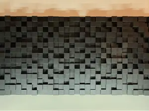 "Cubele" Tile Wall Art / sound absorber