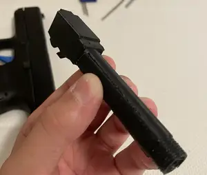 Threaded outer barrel for airsoft glock 19, 23 & x