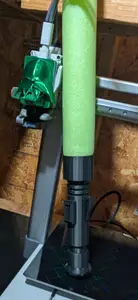 Lightsaber pool noodle