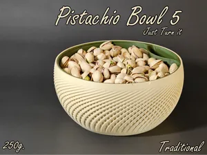Pistachio Bowl 5 (Traditional)