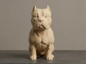 Staffordshire Bull Terrier Statue