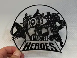 Decor wall art MARVELL Heroes