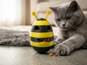 Bee Treat Dispenser (Culbuto Cat Toy)