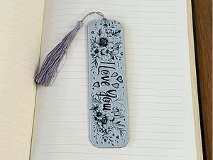 I Love You Valentines Day Love Hueforge Bookmark