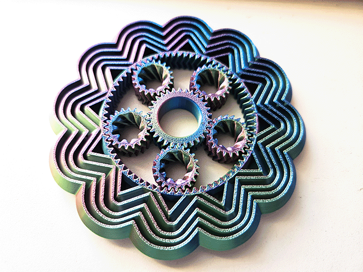 Planetary Gear Star Spinner – Sensory Fidget