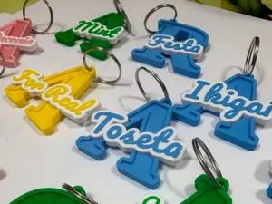 Portachiavi 3D Personalizzato Nome Incastro no ams