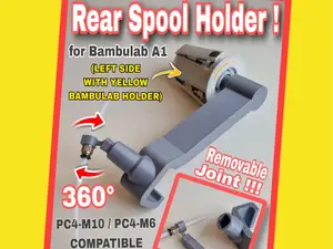 REAR SPOOL HOLDER - Supporto Bobina Posteriore A1