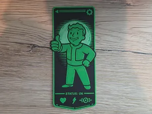 Fallout Pip-Boy Bookmark – Retro Tech Edition